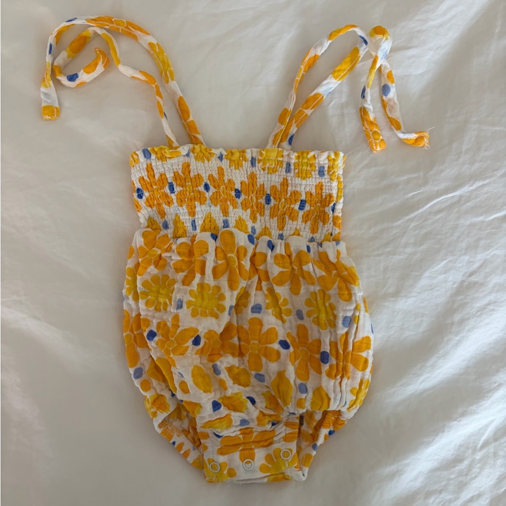 Angel Dear 100% organic cotton bubble romper